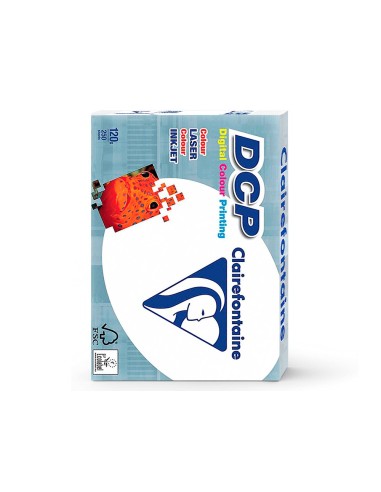 PAPEL FOTOCOPIADORA CLAIREFONTAINE DIN A3 120 GRAMOS PAQUETE 250H.