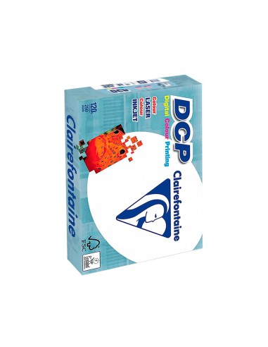 PAPEL FOTOCOPIADORA CLAIREFONTAINE DIN A3 120 GRAMOS PAQUETE 250H.