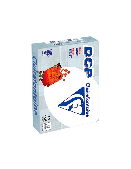 PAPEL FOTODOPIADORA CLAIREFONTAINE DIN A3 160 GRAMOS PAQUETE 250H.