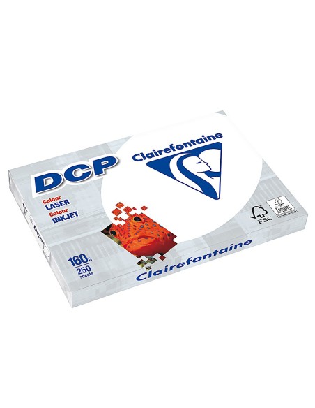 PAPEL FOTODOPIADORA CLAIREFONTAINE DIN A3 160 GRAMOS PAQUETE 250H.