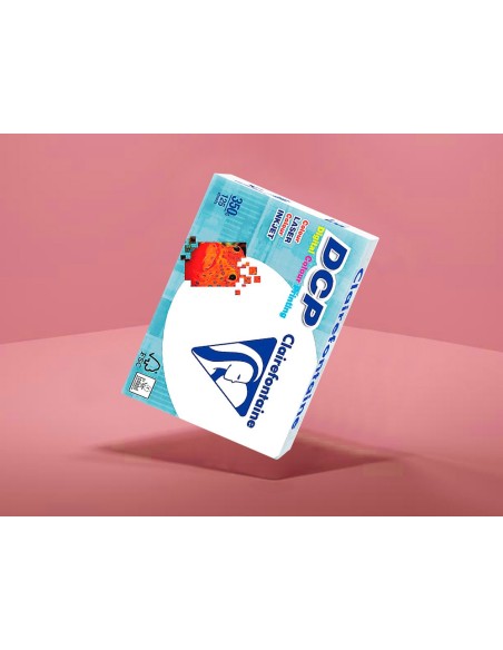 PAPEL FOTODOPIADORA CLAIREFONTAINE DIN A4 350 GRAMOS PAQUETE 125H.