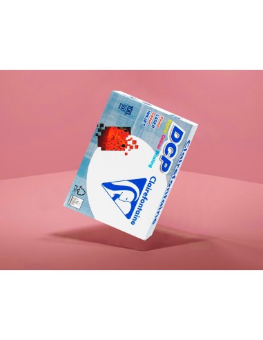 PAPEL FOTOCOPIADORA CLAIREFONTAINE DIN A4 100 GRAMOS PAQUETE 500H.