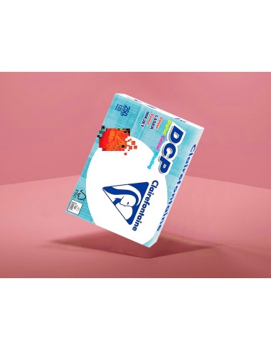 PAPEL FOTOCOPIADORA CLAIREFONTAINE DIN A4 250 GRAMOS PAQUETE 125H.