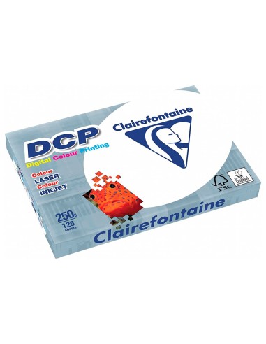 PAPEL FOTOCOPIADORA CLAIREFONTAINE DIN A3 250 GRAMOS PAQUETE 125H.