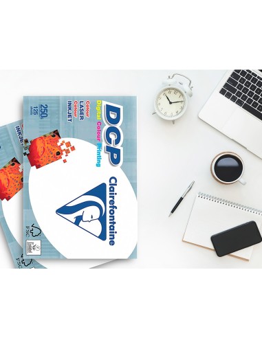 PAPEL FOTOCOPIADORA CLAIREFONTAINE DIN A3 250 GRAMOS PAQUETE 125H.