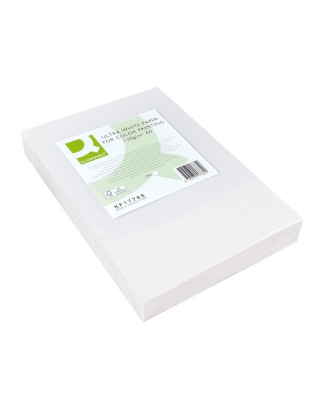 PAPEL FOTOCOPIADORA Q-CON ULTRA WHITE DIN A4 120 GR.PAQUETE DE 250 H.