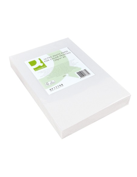 PAPEL FOTOCOPIADORA Q-CON ULTRA WHITE DIN A3 120 GR.PAQUETE DE 250 H.