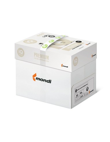 PAPEL FOTOCOPIADORA IQ PREMIUM DIN A4 80 GRAMOS PAQUETE DE 500 HOJAS