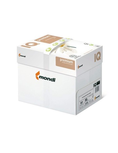 PAPEL FOTOCOPIADORA IQ PREMIUM DIN A3 80 GRAMOS PAQUETE DE 500 HOJAS