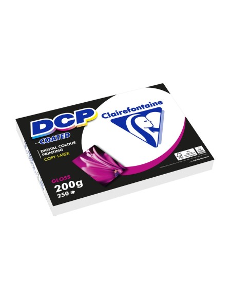 PAPEL FOTOCOPIADORA DCP COATED GLOSSY A3 200 GRAMOS PQ.DE 250H.