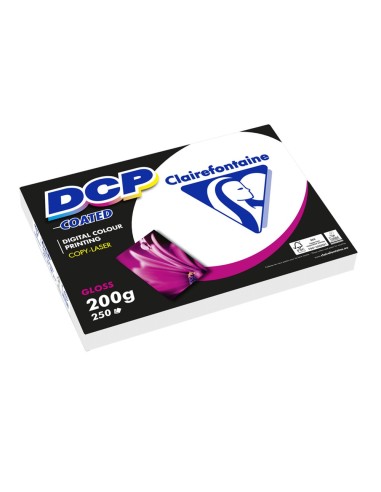 PAPEL FOTOCOPIADORA DCP COATED GLOSSY A4 200 GRAMOS PQ.250H.