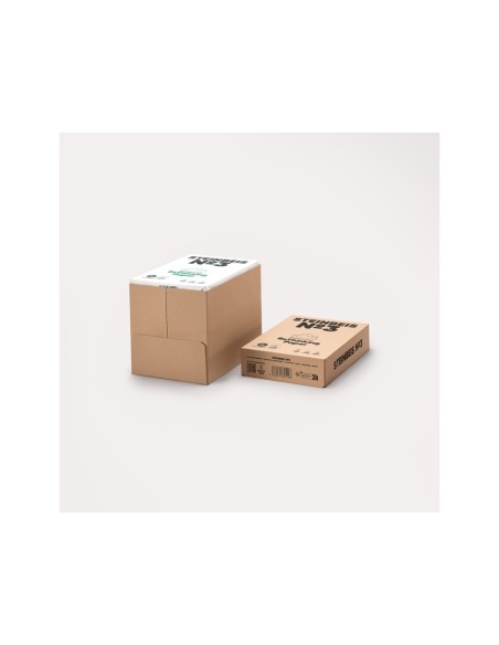 PAPEL FOTOCOPIADORA STEINBEIS N.3 100% RECICLADO A4 80 GR PQ.DE 500H.