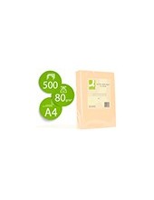 PAPEL COLOR Q-CONNECT DIN A4 80GR CREMA PAQ. 500 HOJAS**129974 2