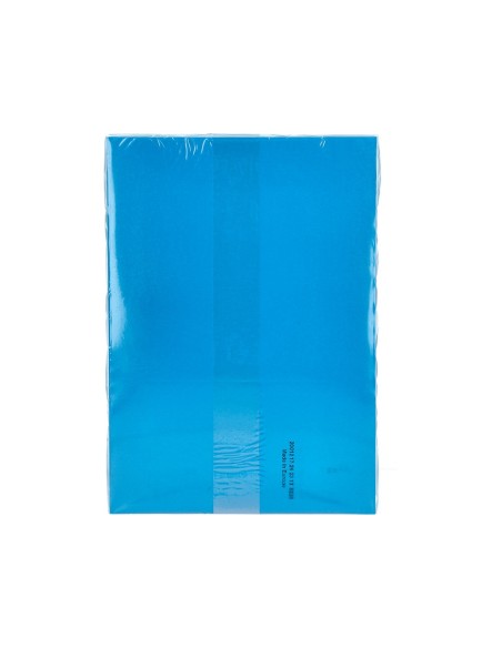 PAPEL COLOR Q-CONNECT DIN A4 80GR AZUL INTENSO PAQUETE DE 500 HOJAS