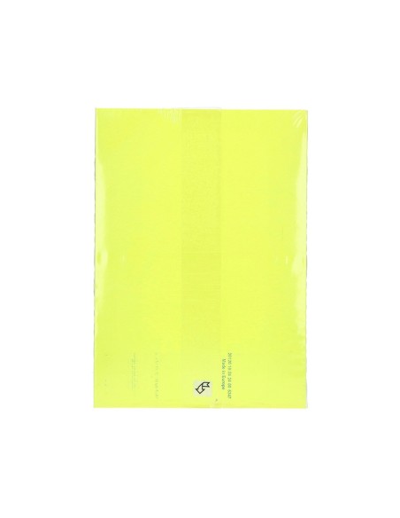 PAPEL COLOR Q-CONNECT DIN A4 80GR AM.NEON PAQUETE DE 500 HOJAS