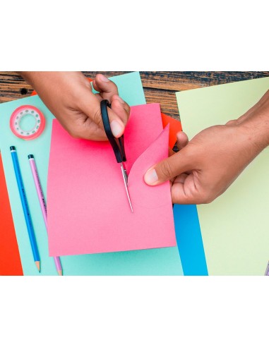 PAPEL COLOR Q-CONNECT DIN A4 80GR AM.NEON PAQUETE DE 500 HOJAS