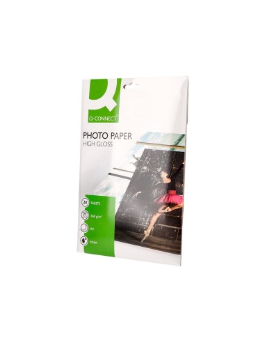 PAPEL Q-CON.FOTO GLOSSY KF02163 DIN A4 ALTA CALIDAD DIGITAL PHOTO PAR