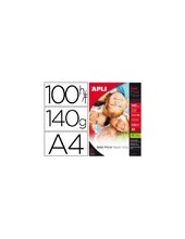 PAPEL FOTOGRAFICO APLI GLOSSY DIN A4 PACK DE 100 HOJAS 140 GR 2