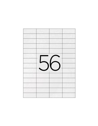 ETIQUETA ADH. Q-CON. 52,5X21,2MM 100H.