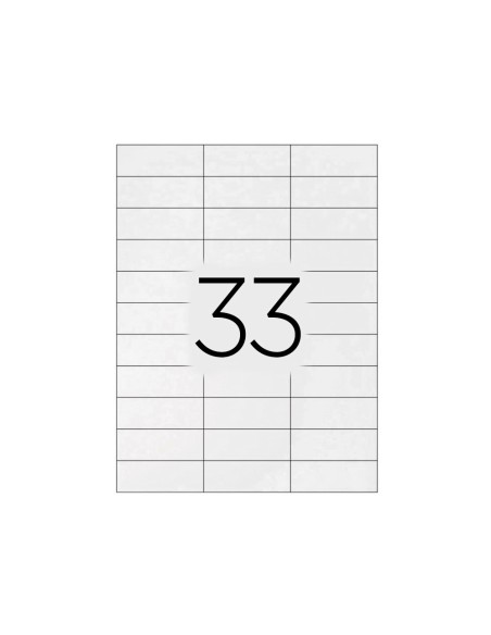 ETIQUETA ADH. Q-CON. 70X25MM 100H.