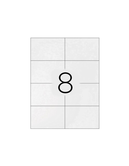 ETIQUETA ADH. Q-CON. 105X74MM 100H.