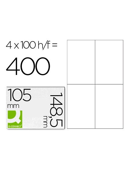 ETIQUETA ADH. Q-CON. 105X148,5MM 100H.