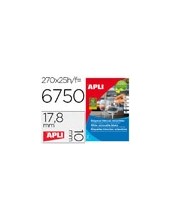 ETIQUETA ADH. APLI 10197 17,8X10MM REMOV. 25H. 2