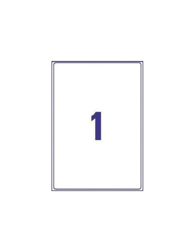 ETIQUETA ADH. AVERY L7567-25 210X297MM TPTE. 25H.