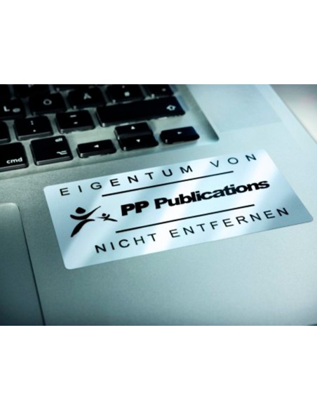 ETIQUETA ADH. AVERY L6009-20 45,7 X 21,2MM POLIESTER PLATA 960UD.