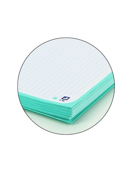 RECAMBIO 1 OXFORD A4+ 80H. 90GR.5MM 4 TAL.ICE MINT