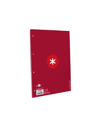 RECAMBIO  A4 ANTARTIK 80H. 90G/M2 5MM4 TAL.1B. MARCO FRAMBUESA