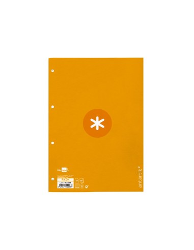 RECAMBIO  A4 ANTARTIK 80H. 90G/M2 5MM4 TAL.1B. MARCO MOSTAZA