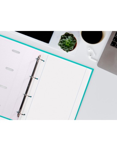 REC.DIN A4 100 H LISO 4 TAL.C/MARGEN PAPEL 100 GRAMOS