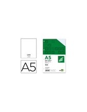 RECAMBIO LIDERPAPEL DIN-A5 100 H LISO 6 TALADROS MARGEN PAPEL 100 GR. 2