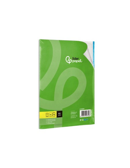 REC.DIN A4 120 H CUADRO 5 MM 4 TAL.SIN MARGEN BANDAS 5 COL.PAPEL 70 G