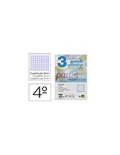 RECAMBIO LIDERPAPEL4º100 H CUADO PAUTADO 3 MM 70 GR C/MARGEN** 2