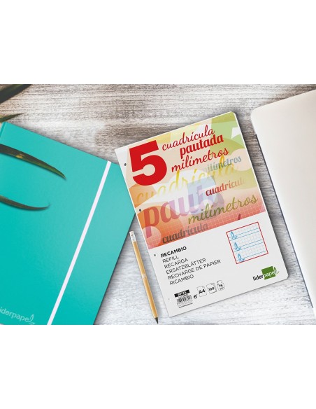 RECAMBIO LIDER.FL.100 H 4 TALADROS 70 GR CUADRO PAUT.5MM MARG**