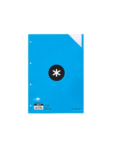 RECAMBIO A4 100H.100G/M2 CUADRO 5MM 4 TALADROS BANDAS 5 COL.A