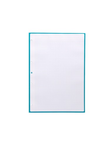 RECAMBIO  A4 ANTARTIK 80H. 90G/M2 5MM4 TAL.1B. MARCO TURQ.