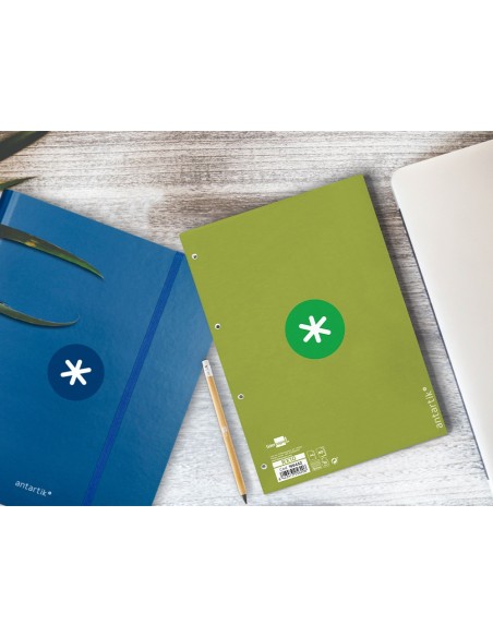 RECAMBIO  A4 ANTARTIK 80H. 90G/M2 5MM4 TAL.1B. MARCO VE.