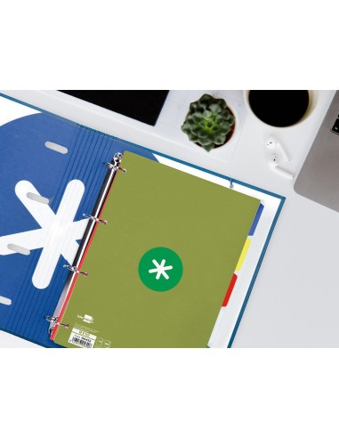 RECAMBIO  A4 ANTARTIK 80H. 90G/M2 5MM4 TAL.1B. MARCO VE.