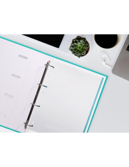 RECAMBIO ANTARTIK A4 100H. 90G/M2 PUNTOS DOTS4 TAL.B.DE 5 COL.