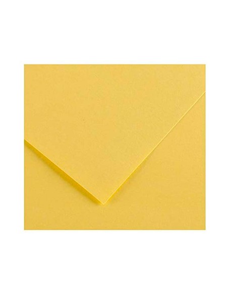 CARTULINA GUARRO AMARILLO LIMON 50X65 CM 185 GR