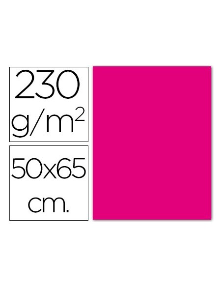 CARTULINA FLUOR MAGENTA50X65 CM