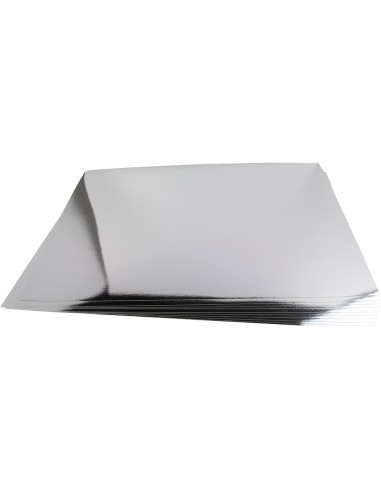 CARTULINA METALIZADA PLATA 50X65 CM