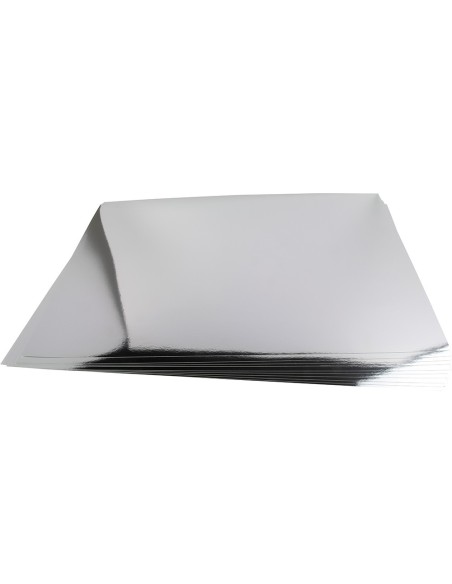 CARTULINA METALIZADA PLATA 50X65 CM