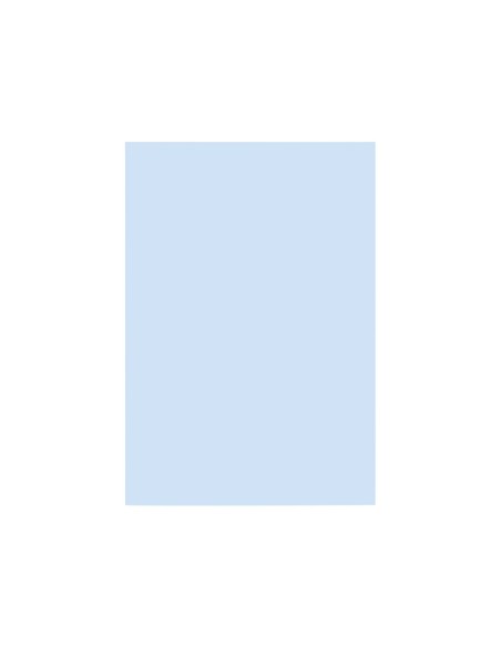 CARTULINA DIN A4 CELESTE 180 GR PAQUETE 100 H