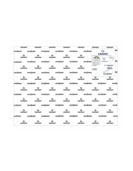 CARTULINA GUARRO BLANCA 50X65 CM 185 GR