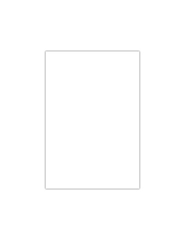CARTULINA 50X65 CM BLANCA 180 GR UD.