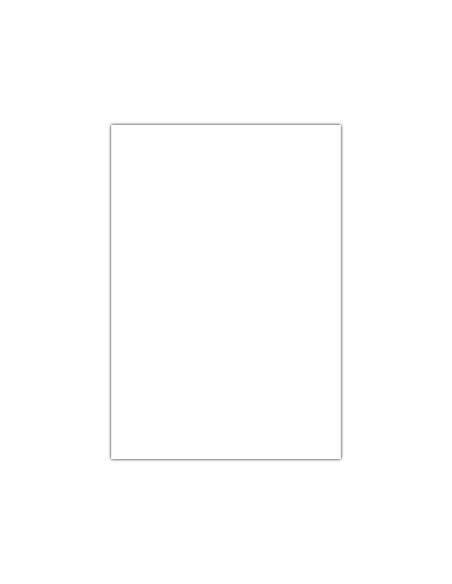 CARTULINA 50X65 CM BLANCA 180 GR UD.